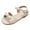 Beige, variant on eileial Toddler Girls Sandals Little Girls Kids Summer Shoes Toddler Sandals,Beige 11.5