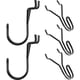 thumbnail image 5 of GOOHOCHY 5 ganchos para tableros perforados resistentes, ganchos metálicos para llaves y herramientas., 5 of 8