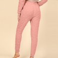 thumbnail image 5 of Nafuu Ladies Thermal Underwear Pants Solid Color Lined Leggings Warm Tights High Waist Winter Trendy Vacation‌ Long Johns, 5 of 5