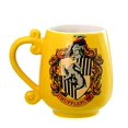 thumbnail image 1 of Harry Potter Hufflepuff Crest Ceramic Mug Decorative Tableware,Yellow, 1 of 2