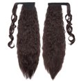 thumbnail image 2 of SEGO Magic Paste Wrap Around on Ponytail Extensions Corn Wave Heat Resistant Synthetic Hair Binding Wrap Up Ponytail with Little Pocket for Women, 2 of 7