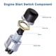 thumbnail image 2 of Arrancador de motor de coche, botón de repuesto de bocina de 12V, resistente al agua, 50A para coche, camión, barco, 2 of 6