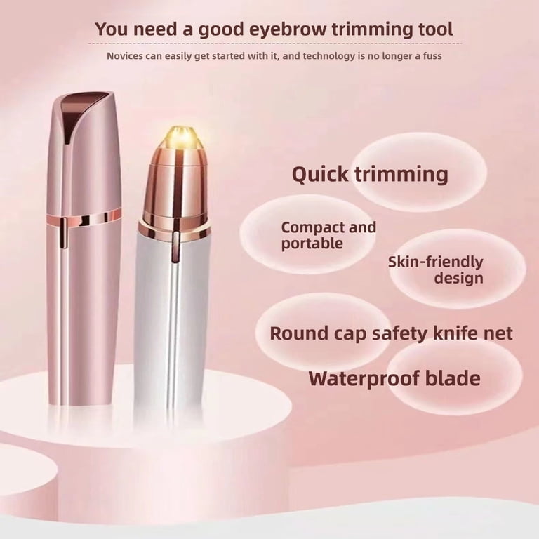Zxsyw Rechargeable & Automatic Eyebrow Trimmer for Eyebrow (2 Pack
