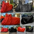 thumbnail image 3 of Scooter Cover, Wheelchair Cover Waterproof Travel Lightweight Electric Chair Cover Rain Protector Dust Dirt Snow Rain Sun Rays Coat for Vespa, 3 of 6