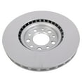 thumbnail image 4 of TRQ Front Brake Rotors Set Vented Premium G-Coated Fits Select 2015-2017 Chrysler 200 2013-2016 Dodge Dart 2016-2021 Fiat 500X 2018-2021 Jeep Compass 2015-2021 Renegade, 4 of 6
