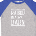thumbnail image 4 of Inktastic RAISED in a BARN in White Boys or Girls Toddler T-Shirt, 4 of 5
