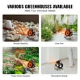 thumbnail image 6 of KFFKFF Greenhouse Warmer, 1500W Rapid Warming with Overload Safety, Dual-Speed Compact Growth Chamber Warmer, Electrical Mobile Heat Fan for Greenhouse, Blossom Area, Work Environment, 6 of 9