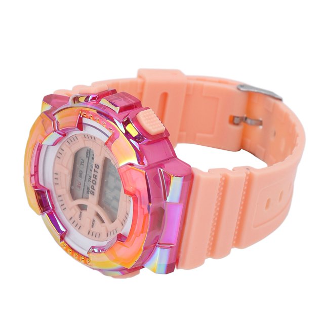 Reloj Digital, Exquisito Reloj Deportivo Para Estudiantes, Regalo De Cumpleaños Portátil Profesional, Galvanoplastia Elegante Y Linda Para La Vida Diaria Para Actividades Al Aire ANGGREK Otros