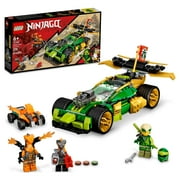 LEGO NINJAGO Lloyds Race Car EVO 71763 Race Car Toys for Kids 6 Plus Years Old with Quad Bike, Collectible Set for Build and Play Including Cobra & Python Snake Figures