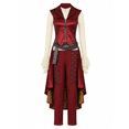 thumbnail image 6 of Halloween Pirate Costume - 4-Piece G"irl"s Princess Anime Cosplay Costume Outfits for Fancy-Dress Up Party Night, Size:140, 6 of 9
