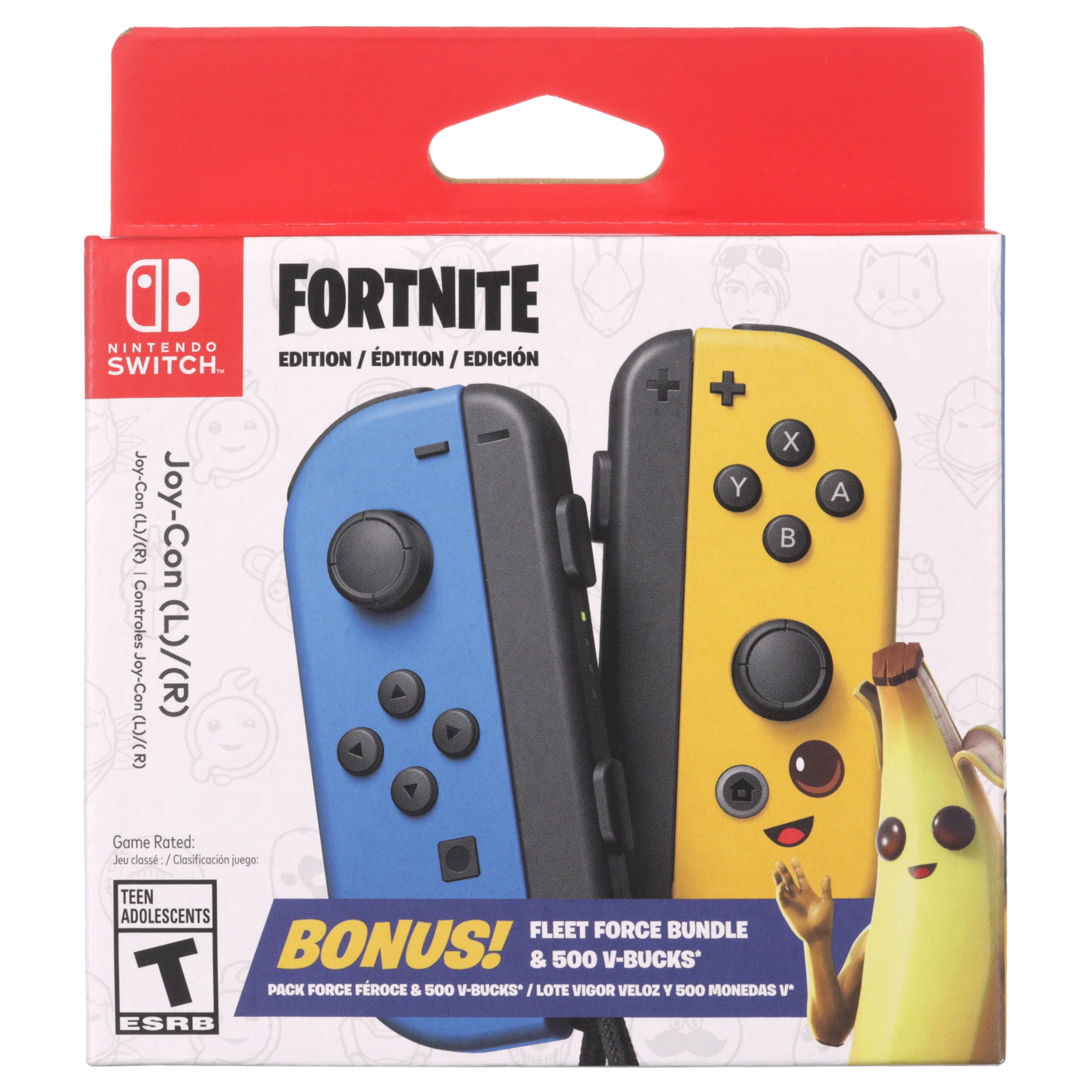 Nintendo Switch Joy-Con (L)/(R) Fortnite Fleet Force Bundle