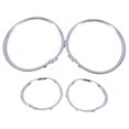 thumbnail image 3 of Anillo cromado para faro delantero de Flying Spur 2005-2013 3W5807763,3W5807768,4W0807834A, 4W0807824A plateado, plateado, 3 of 5