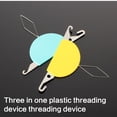 thumbnail image 3 of 3 In 1 Needle Threader Sewing Threader Hook Needle Threader Quick Threading Tool, 3 of 13
