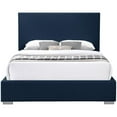thumbnail image 6 of Meridian Furniture Crosby Navy Linen Textured Fabric Full Bed, 6 of 15