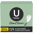 thumbnail image 1 of U by Kotex Lightdays Protège-Dessous, Réguliers, Sans Parfum 129 Unités, 1 of 8