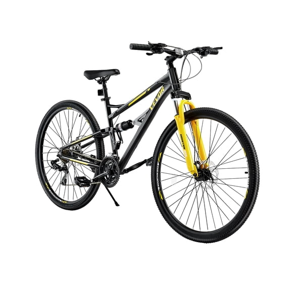 VEVOR 29" Mountain Bike MTB Bicycle 24 Speed Full Suspension Aluminum Dual Disc Brakes