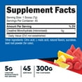 thumbnail image 2 of Nutricost Creatine Monohydrate Powder (Fruit Punch) 300 Grams - Micronized Creatine Monohydrate, 5 Grams per Serving, 2 of 2