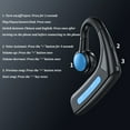 thumbnail image 6 of Open Ear Conduction Bluetooth Earphones Wireless Headphones,Ear-Mounted Non In-Ear Headset,Business Sports Stereo Earbuds,ANC Noise Cancelling Comfort Headphones,Long Battery Life Driving Headset, 6 of 9