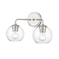 thumbnail image 7 of 2 - Light Brushed Nickel/Silver Wall Sconce, 7 of 7