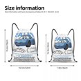 thumbnail image 4 of Mochila deportiva con cordón de Sally de coches antiguos, mochila para gimnasio, bolsas con cordón de Lightning Mcqueen para hacer ejercicio, 4 of 5