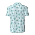 thumbnail image 4 of Rocae Sea Turtle for Men's Short Sleeve Polo Shirt, Quick Drying Performance Moisture Wicking Sports Men's Golf Shirt 3X-Large, 4 of 9