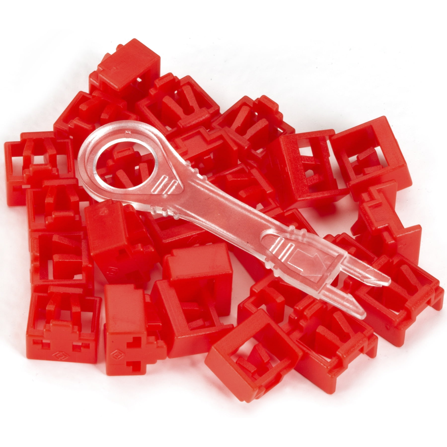 Black Box LockPORT Secure Port Lock Red, 25Pack
