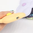 thumbnail image 5 of Compatible with iPhone 14 Pro Max Bear Case for Women Girls Girly Cute Cartoon Phone Case Lovely 3D Kawaii Design Camera Lens Protection Soft Silicone Shockproof Protective Cover, Yellow, 5 of 13