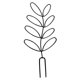 thumbnail image 4 of Marco de soporte de hojas para trepar arte del hierro soporte de flores marco de escalada para plantas al aire libre blanco Material: arte del hierro tamaño: 11x315 cm ANGGREK Otros, 4 of 8