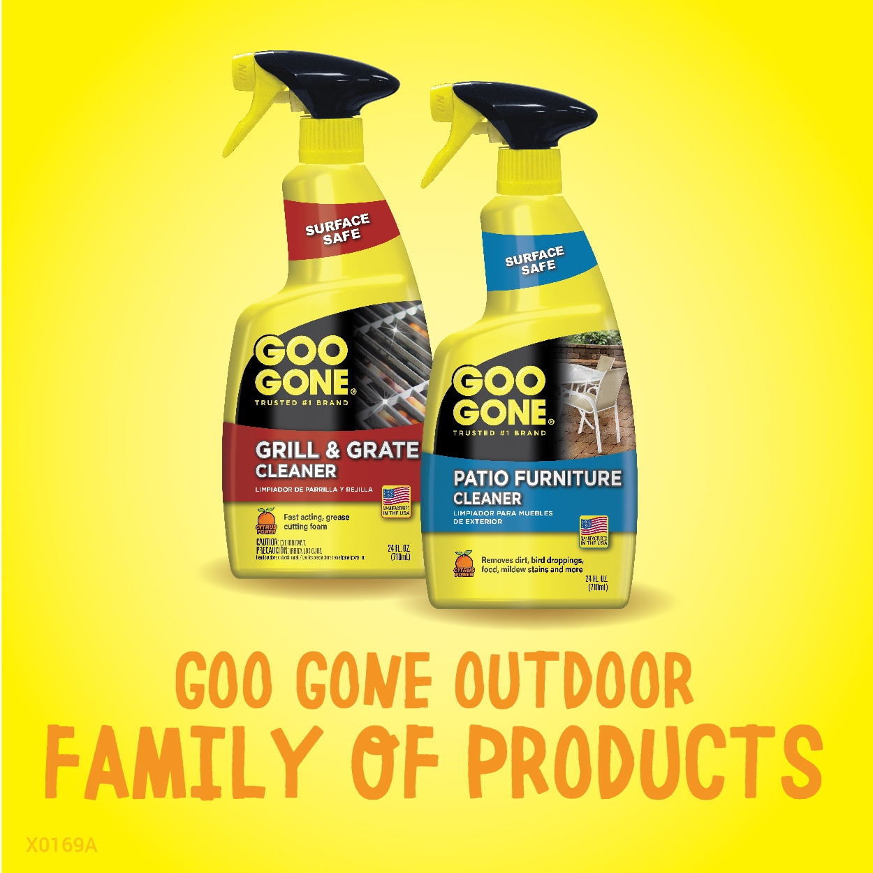 Goo Gone Outdoor Stainless Steel Grill Cleaner, 12oz
