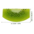 thumbnail image 2 of IDEANATEGRATE 12Ud Rodaja De Kiwi Verde En PVC Para Adorno De Y Exhibición, 2 of 6