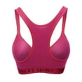 thumbnail image 2 of FashionOutfit Women's Basic Solid Color Sporty Padded Sport Bras, 2 of 3