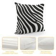 thumbnail image 4 of Nawypu Zebra Printing Throw Pillow Covers Decorative Couch Pillow Cover Soft Cushion Covers Cases Modern Home Decor for Couch Sofa Bed (Zebra Printing), 4 of 5