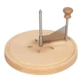 thumbnail image 2 of melotizhi Cheese Curler Cheese Shaver W: 8.74“ Cheese Wheel For Tete De Moine Disc Cheese Slicer Cheese Cheese Slicer Manual, Beige, 2 of 8