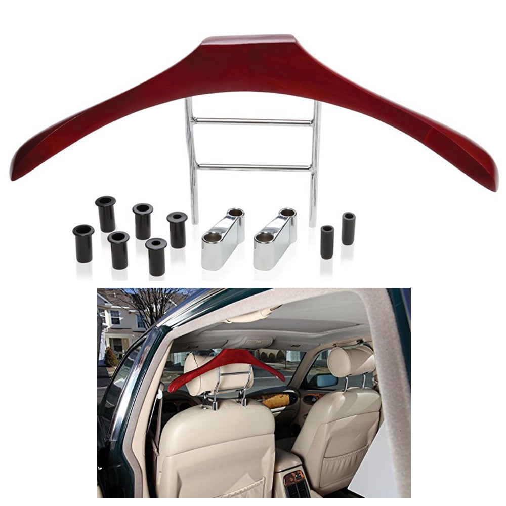 HeadSter in-car headrest coat or clothes hanger system