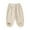 Beige, variant on Boys Sweatpants Bear Patch Jogger Style with Wide Elastic Waistband Ribbed Ankle Loose Baggy Fit Soft Thick Casual Bottoms for School and Outdoor Play Khaki - 18-24 Months