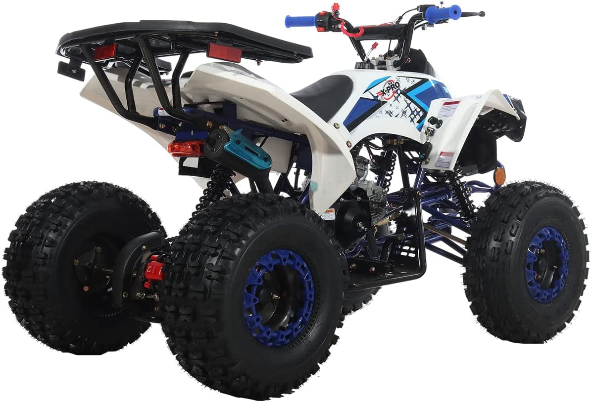 X-Pro Brand New 125cc Gas ATV, Automatic Transmission w/Reverse Electric Start Big 19"/18" Tires