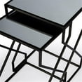 thumbnail image 4 of Beaumont Lane Metal Contemporary Mirrored Iron Nesting Tables, 4 of 8