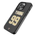 thumbnail image 2 of Keyscaper Chase Young-Black New Orleans Saints iPhone Magnetic Bump Case, 2 of 7