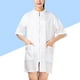 thumbnail image 4 of Uniforme de peluquero a prueba de agua, mono de técnico de belleza, traje de salón, ropa para teñir el cabello (tamaño blanco XL), 4 of 6
