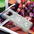thumbnail image 7 of for Xiaomi Redmi Note 9 5G Case, Creativity Clear Quicksand Glitter Flowing Liquid Floating Soft TPU Case w/Stand Bling Diamond Sparkle Phone Cover for Xiaomi Redmi Note 9 5G  Silver, 7 of 7