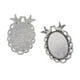 thumbnail image 3 of 10 Piezas × Bandejas Colgantes De Bisel En Blanco Bandejas De Configuración De Cabujón Base Espacios Colgantes Fabricación De Joyas Resultados De Bric Macarena Joyas de cabujón en blanco, 3 of 6