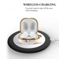 thumbnail image 3 of Full Protective Case for Samsung Galaxy Buds 2 Pro (2022)/Galaxy Buds 2 (2021)/Buds Pro (2021)/Buds Live (2020) Case Cover with Carabiner Shock Absorbing 360° Protective Scratch Resistant, 3 of 7