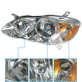 thumbnail image 4 of OTTULUR 2 Pcs Headlights Front Left Right Headlamps Fit for Toyota Corolla 2003 2004 2005 2006 2007 2008, 03-08 Corolla Headlamp Housing Assembly, 4 of 5