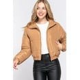 thumbnail image 2 of J. METHOD Women's Puffer Jacket Long Sleeve Padding Coat Casual Zipper Clouser Warm Outerwear, 2 of 5