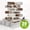 Brown, variant on 20pcs 3D Faux Brick Wall Panels 11.8"x11.8", Thin Small Size PVC Brick Tiles, Peel and Stick Self-Adhesive Wall Stickers for Living Room Bedroom Bathroom Kitchen Decor
