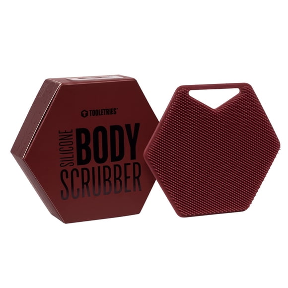 Tooletries - Depurador corporal - Depurador exfoliante de silicona - Accesorios de baño y ducha para hombres Esenciales de viaje para hombres - Depurador de lavado corporal duradero y duradero para ho