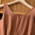 thumbnail image 4 of Lmnyox Cotton Linen Tank Tops for Women Loose Casual Sleeveless Round Neck T Shirt Summer Comfy Shirts, 4 of 7