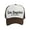 White/Brown, variant on Top Headwear Los Angeles Strong Hat - LA Snapback Trucker Cap White/Red/Black