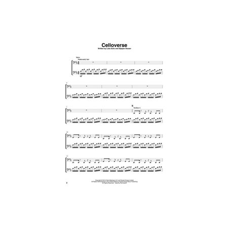 楽譜　2CELLOS／シート・ミュージック・コレクション（『チェロヴァース』、『イントゥイショ ン』、『スコア』からのセレクション）(輸入楽譜（T）)