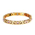 thumbnail image 1 of Pulsera Magnética Desmontable Con Diamantes De Moda Para Hombres Y Mujeres, 1 of 4